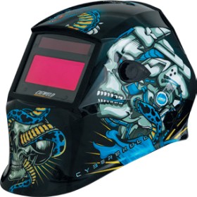 Cigweld+Arcmaster+XC30+Cyberskull+Graphic+Welding+Helmet