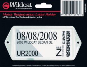 Wildcat-Registration-Label-Holder on sale
