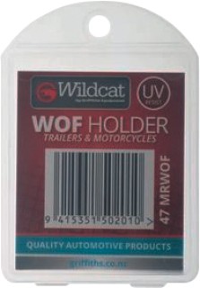Wildcat-WOF-Holder on sale