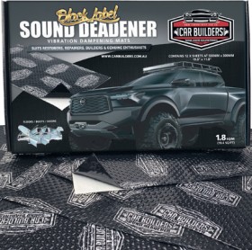 Car-Builders-Black-Sound-Deadening-Material on sale