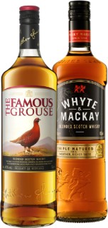 The+Famous+Grouse+Blended+Scotch+Whisky+or+Whyte+%26amp%3B+Mackay+Blended+Scotch+Whisky+1L