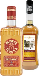 Olmeca+Reposado+700ml+or+Buen+Amigo+Tequila+Silver+or+Gold+750ml