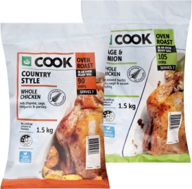 Woolworths+Cook+Oven+Ready+Whole+Chicken+1.5kg