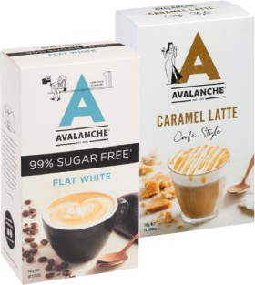 Avalanche+Chai+Latte%2C+Sugar+Free+Hot+Chocolate+or+Coffee+Sachets+10+Pack