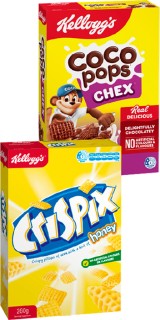 Kellogg%26rsquo%3Bs+Coco+Pops+Chex+290g%2C+Crispix+Honey+260g%2C+Special+K+300g+or+Sultana+Bran+420g