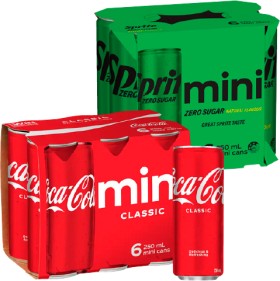 Coca-Cola+250ml+Cans+6+Pack