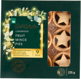 Woolworths-Gold-Fruit-Mince-Pies-9-Pack on sale