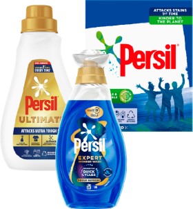 Persil-Laundry-Powder-2kg-Persil-Ultimate-Laundry-Liquid-1L-or-Persil-Quick-Wash-118L on sale