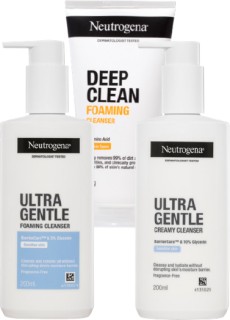 Neutrogena+Deep+Clean+150g+or+Ultra+Gentle+Cleanser+or+Toner+150%2F200ml