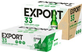 Export-33-24-x-330ml-CansBottles on sale