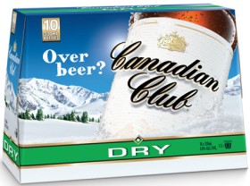 Canadian-Club-Dry-48-10-x-330ml-Bottles on sale
