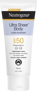 Neutrogena+Ultra+Sheer+Body+Lotion+Sunscreen+SPF50+85ml