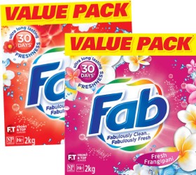Fab-Laundry-Powder-Front-Top-Loader-2kg on sale