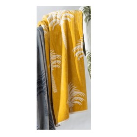 DeleteCove-Palm-Tree-Beach-Towel-90x170cm-Yellow on sale
