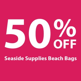 50-off-Seaside-Supplies-Beach-Bags on sale