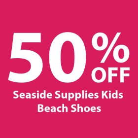 50%25+off+Seaside+Supplies+Kids+Beach+Shoes