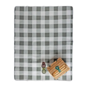 Outsidings-Cole-Fleece-Picnic-Mat-Sage-Check-175x135cm on sale