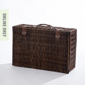 Cove-Port-6-Person-Basket-with-Cooler-Dark-Brown on sale