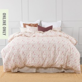 Amparo-100-French-Flax-Linen-Printed-Bedding-Duvet-Cover-Set-Veronica on sale
