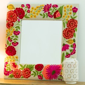 Design-Republique-Ashish-Embroidered-Mirror-Square on sale