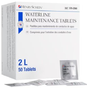 NEW+Henry+Schein+Waterline+Maintenance+50+Tablets