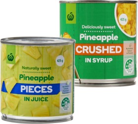 Woolworths-Pineapple-425g on sale