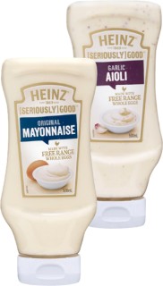 Heinz-Seriously-Good-Squeezy-Sauce-500ml on sale