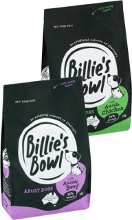 Billies-Bowl-Dog-Food-3kg on sale