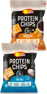 SunRice+Protein+Chips+50g