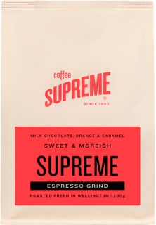 NEW+Coffee+Supreme+Espresso+Grind+200g