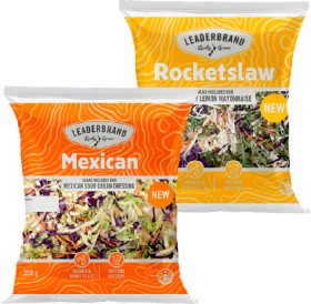 NEW+LeaderBrand+Rocketslaw%2A+or+Mexican+Salad%2A+350g