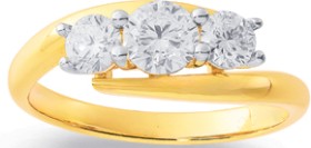 10ct+Element+Lab+Diamond+Ring