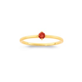 9ct+Created+Ruby+Love+Ring