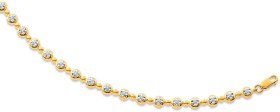 9ct-Diamond-Bracelet on sale