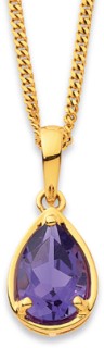 9ct-Amethyst-Pendant on sale