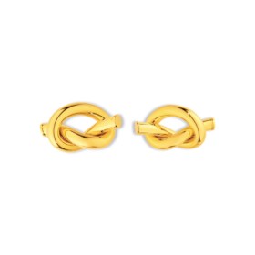9ct-Hollow-Knot-Studs on sale