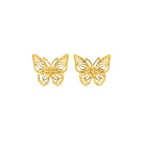 9ct+Lace+Cutout+Butterfly+Studs