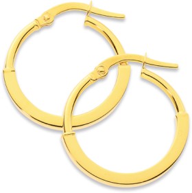 9ct-Circle-Hoops on sale