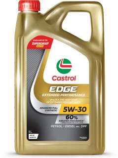 NEW-Castrol-EDGE-EXTENDED-PERFORMANCE-5W-30-5L-Engine-Oil on sale