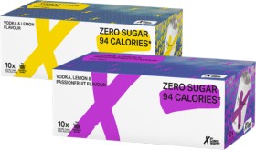 X+Long+White+Zero+Sugar+Lemon+or+Lemon+Passionfruit+5%25+10+X+330mL+Cans