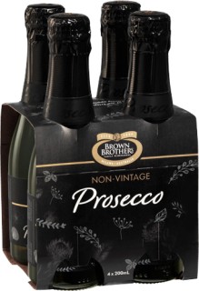 Brown+Brothers+Prosecco+Minis+Range+4+X+200mL+Bottles