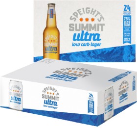 Speight%26rsquo%3Bs+Summit+Ultra+Low+Carb+24+x+330mL+Bottles%2FCans