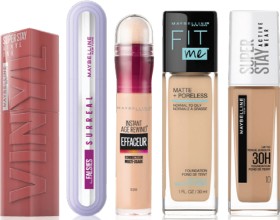 30%25+off+RRP+Maybelline+Range