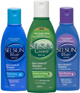 35-off-RRP-Selected-Selsun-Shampoo-200ml-Range on sale