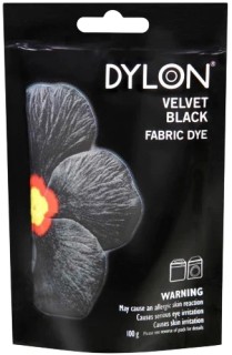 Dylon-Velvet-Black-Fabric-Dye-100g on sale