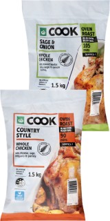 Woolworths-Cook-Oven-Ready-Whole-Chicken-15kg on sale