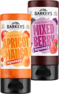 Barker%26rsquo%3Bs+Squeezy+Fruit+Jam+290g