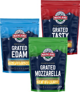 Mainland+Grated+Cheese+375-400g