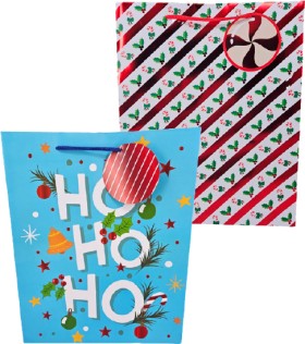 Christmas-Bag-Large-Hohoho-or-Stripe on sale