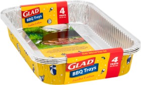 Glad+BBQ+Tray+4+Pack